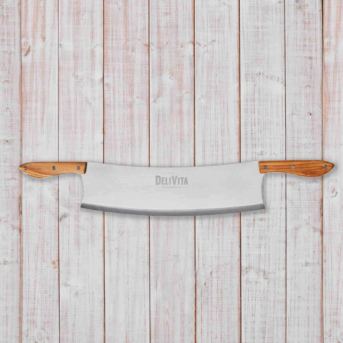 Delivita Pizzasnijder 35 Cm Rvs 2 Delivita Pizzasnijder 35 Cm Rvs - Afbeelding 2