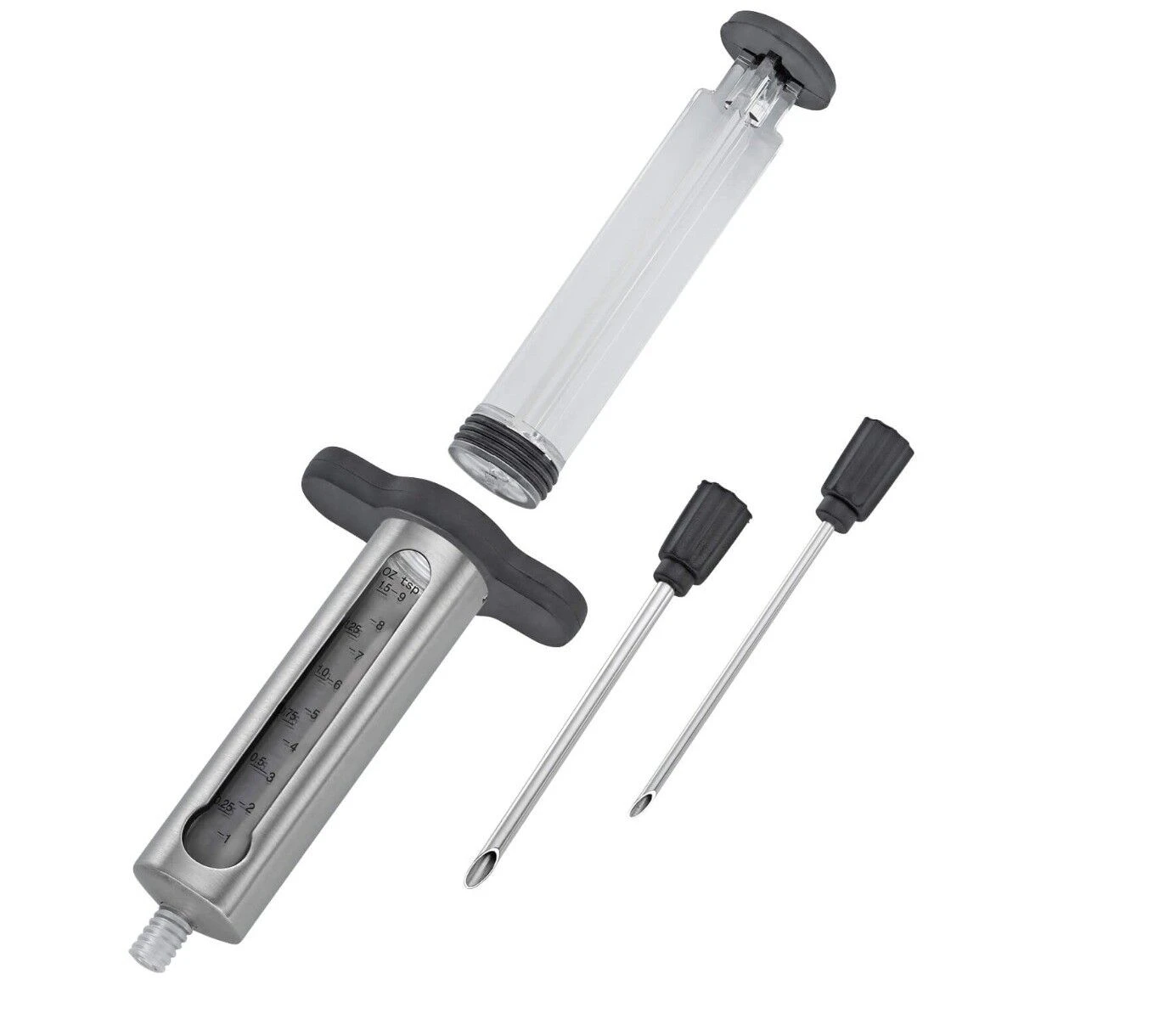 Küchenprofi Spicy Marinadespuit Met 2 Naalden 26,2 Cm Rvs 1 Küchenprofi Spicy Marinadespuit Met 2 Naalden 26,2 Cm Rvs