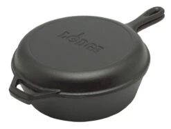 Lodge Logic Combo Cooker Multifunctionele Pan ø 26 Cm Gietij