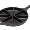 Lodge Lodge Wedge Pan ø 23 Cm 8 Punten Gietijzer Zwart
