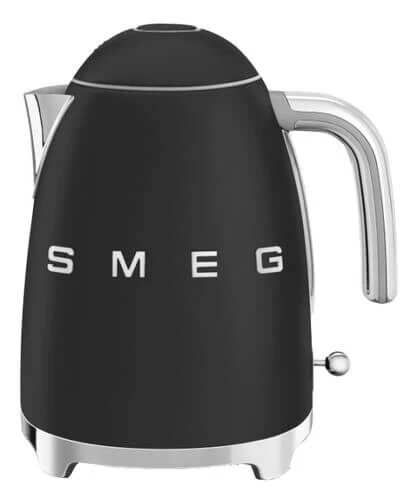 Smeg 50's Style Waterkoker 1,7 Liter Mat Zwart 1 Smeg 50's Style Waterkoker 1,7 Liter Mat Zwart