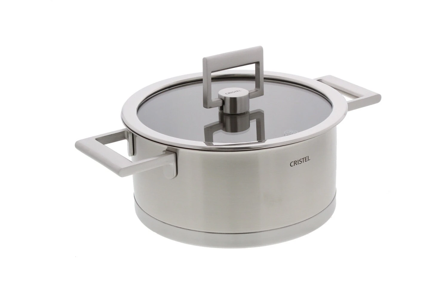 Cristel Strate Kookpan Met Glazen Deksel ø 18 Cm Rvs 1 Cristel Strate Kookpan Met Glazen Deksel ø 18 Cm Rvs