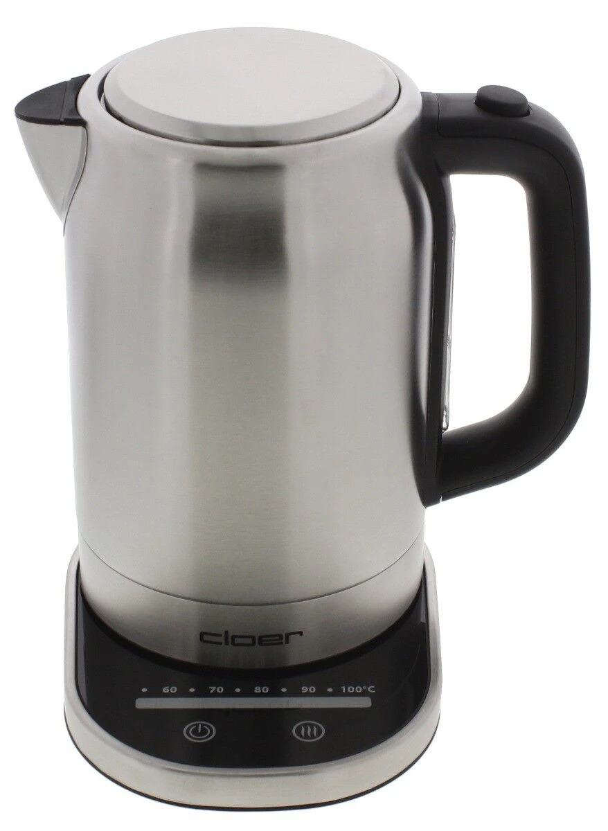 Cloer Touch Waterkoker 1,7 L Rvs 1 Cloer Touch Waterkoker 1,7 L Rvs