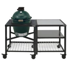 Big Green Egg Modular Outdoor Workspace Compleet Systeem SS-SS-Grid Incl. Medium Barbecue