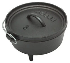 Lodge Logic Camp Dutch Oven ø 20,3 Cm Gietijzer Zwart