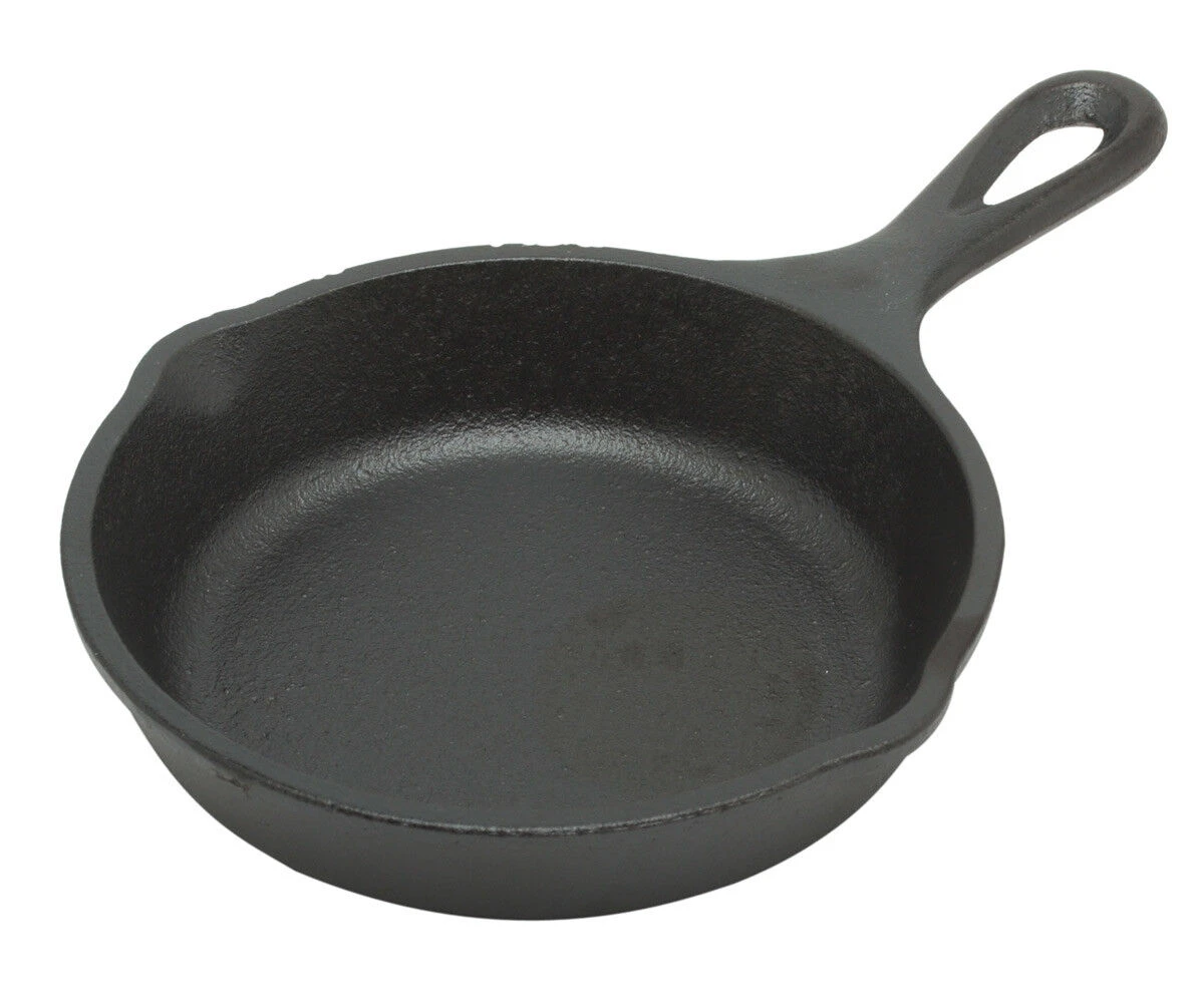 Lodge Logic Mini-skillet Koekenpan ø 12,5 Cm Gietijzer Zwart 1 Lodge Logic Mini-skillet Koekenpan ø 12,5 Cm Gietijzer Zwart