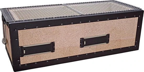 Oldenhof Konro Grill Diatomite Japanse Barbecue B-10 54 X 23 X 20 Cm 1 Oldenhof Konro Grill Diatomite Japanse Barbecue B-10 54 X 23 X 20 Cm