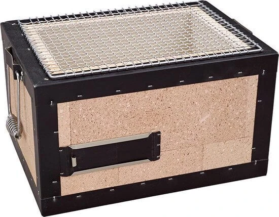 Oldenhof Konro Grill Diatomite Japanse Barbecue B-9 31 X 23 X 20 Cm 1 Oldenhof Konro Grill Diatomite Japanse Barbecue B-9 31 X 23 X 20 Cm