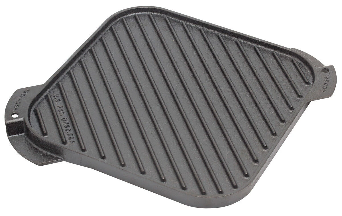 Lodge Logic Dubbelzijdige Grillplaat Vierkant 26 Cm Gietijzer Zwart 1 Lodge Logic Dubbelzijdige Grillplaat Vierkant 26 Cm Gietijzer Zwart