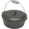 Lodge Logic Camp Dutch Oven Braadpan ø 30,5 Cm Gietijzer Zwart