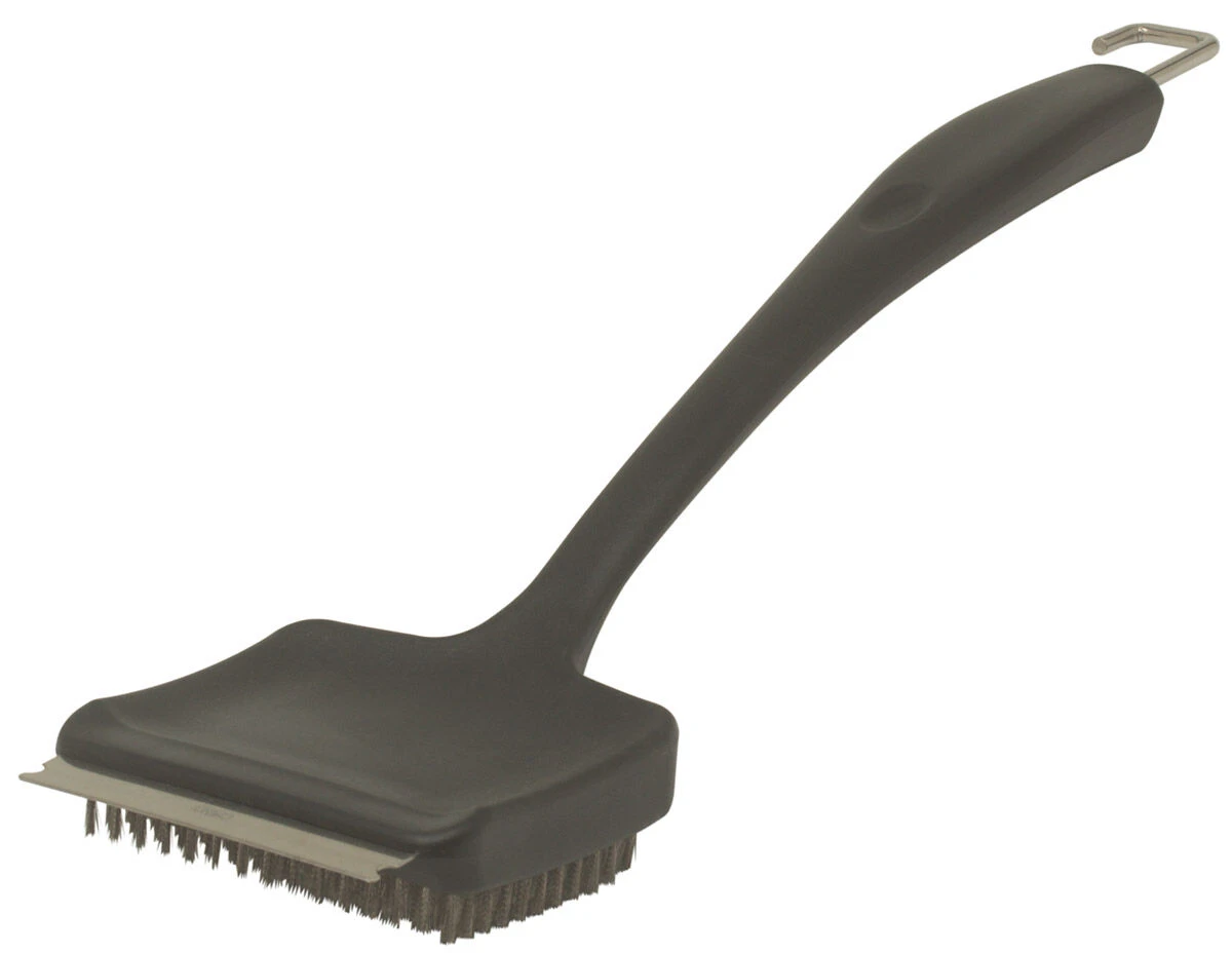 The Bastard Barbecueborstel Met Schraper 50 Cm Rvs Kunststof Zwart 1 The Bastard Barbecueborstel Met Schraper 50 Cm Rvs Kunststof Zwart