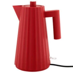 Alessi Plissé Waterkoker 1,7 Liter Kunststof Rood