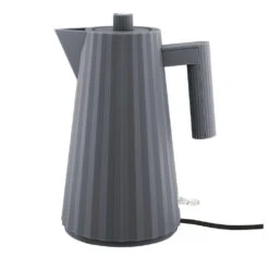 Alessi Plissé Waterkoker 1,7 Liter Kunststof Grijs