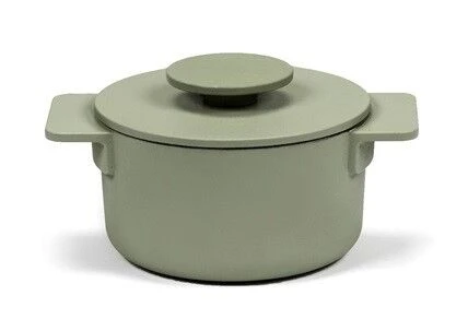 Serax Surface By Sergio Herman Braadpan ø 12 Cm Gietijzer Camogreen 1 Serax Surface By Sergio Herman Braadpan ø 12 Cm Gietijzer Camogreen