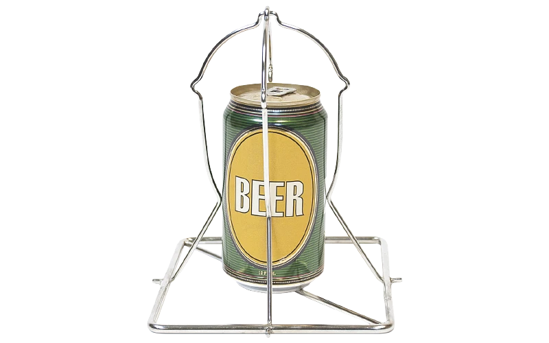 Big Green Egg Beer Can Chicken Sitter Opvouwbaar Rvs 1 Big Green Egg Beer Can Chicken Sitter Opvouwbaar Rvs