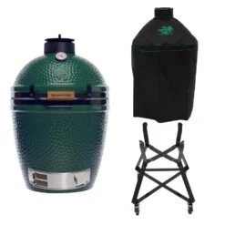 Big Green Egg Medium Barbecue ø 38 Cm Keramiek Groen Met Onderstel En Hoes 7 Big Green Egg Medium Barbecue ø 38 Cm Keramiek Groen Met Onderstel En Hoes -Kamado Joe Verkoop bge hoofd 2 medium nest cover