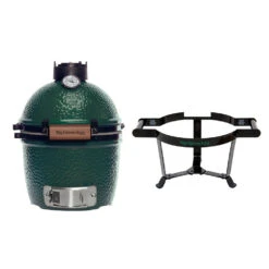 Big Green Egg Mini Barbecue ø 25 Cm Keramiek Groen Met Carrier 5 Big Green Egg Mini Barbecue ø 25 Cm Keramiek Groen Met Carrier -Kamado Joe Verkoop bge hoofd 2 mini carrier