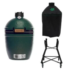 Big Green Egg Small Barbecue ø 33 Cm Keramiek Groen Met Onderstel En Hoes -Kamado Joe Verkoop bge hoofd 2 small nest cover
