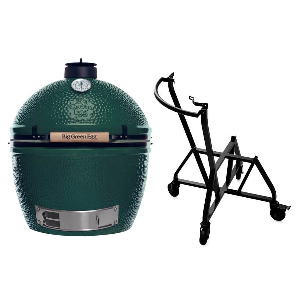 Big Green Egg Extra Large Barbecue ø 67,5 Cm Keramiek Groen Met IntEGGrated Nest En Handler 1 Big Green Egg Extra Large Barbecue ø 67,5 Cm Keramiek Groen Met IntEGGrated Nest En Handler