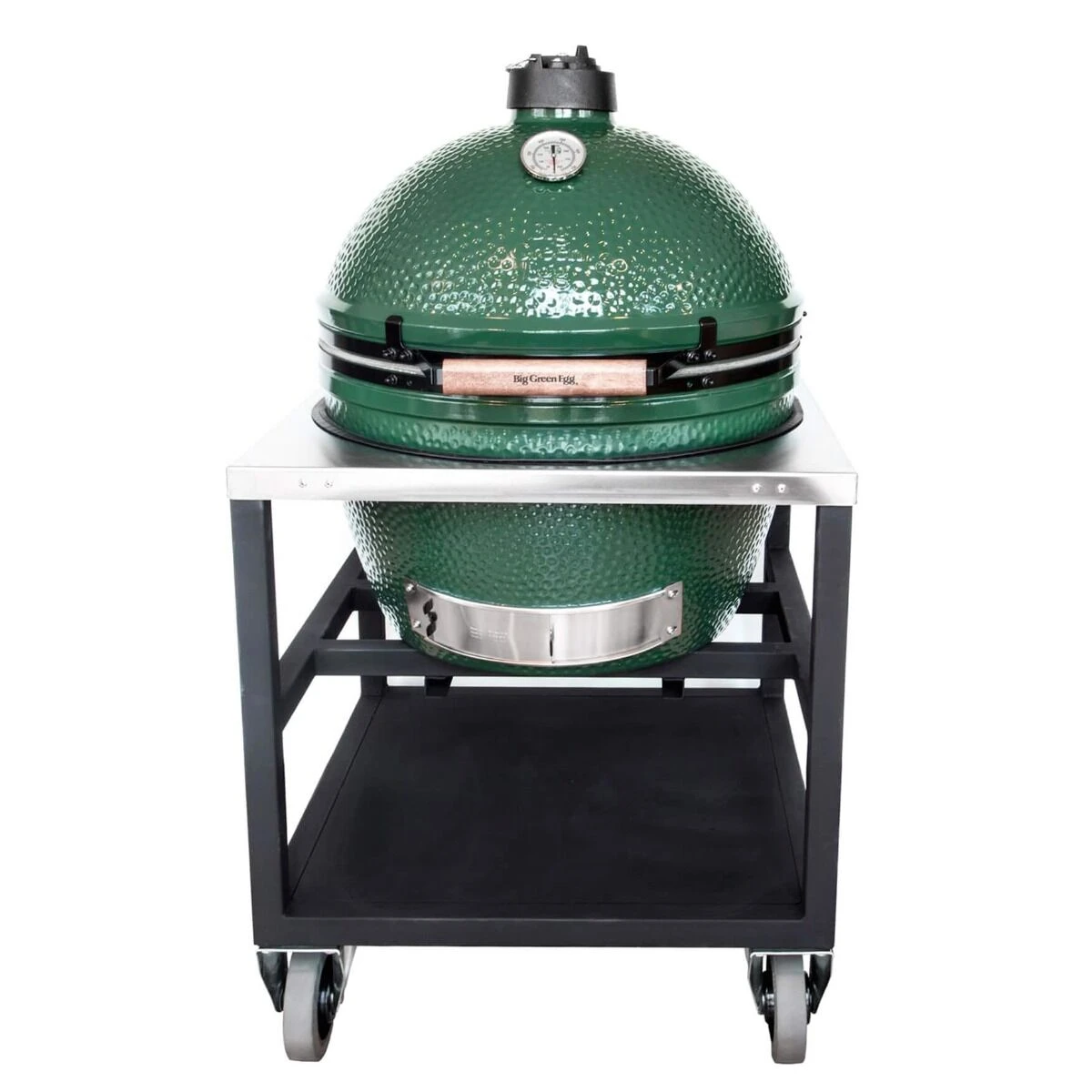 Big Green Egg Rvs Tafel Incl. Large Barbecue 1 Big Green Egg Rvs Tafel Incl. Large Barbecue