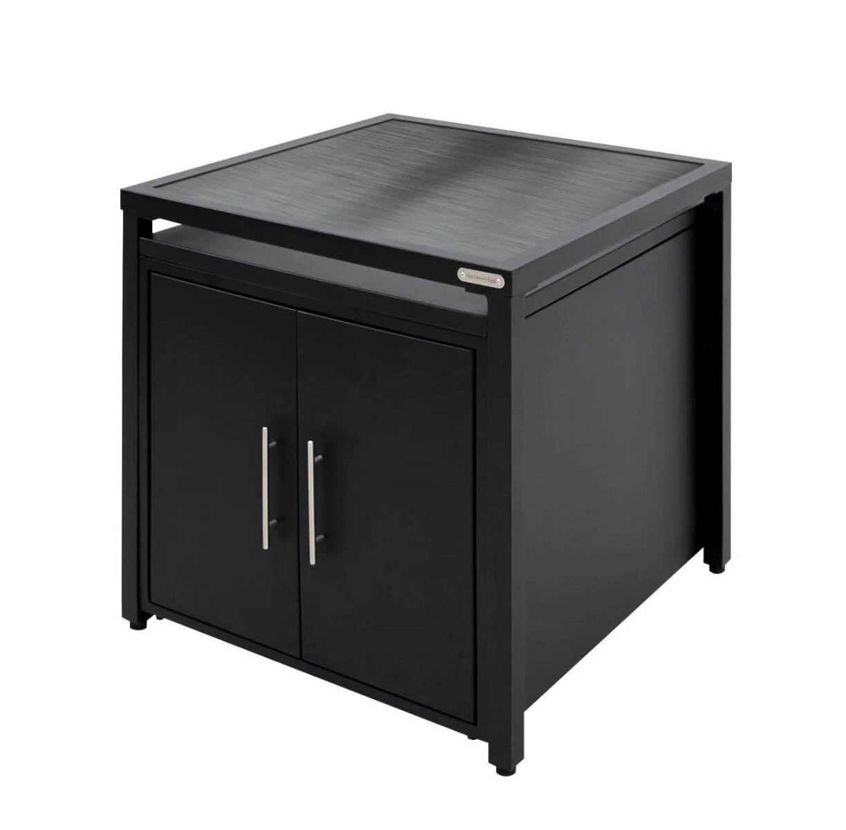 Big Green Egg Expansion Cabinet Met Stainless Steel Insert 1 Big Green Egg Expansion Cabinet Met Stainless Steel Insert