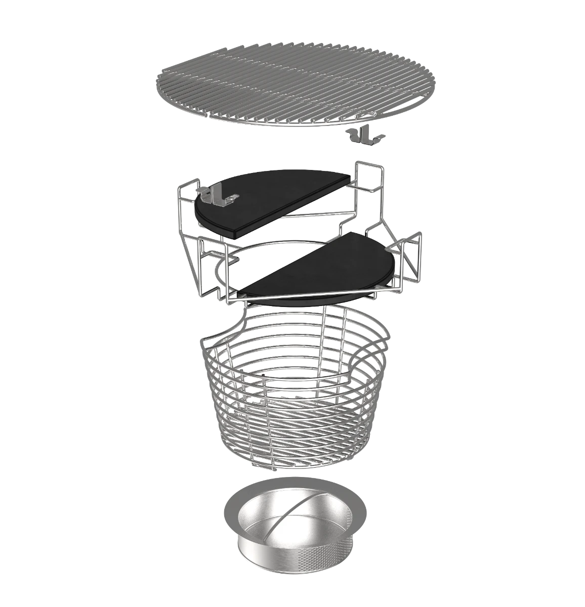 The Bastard Model 2022 Large Compleet Barbecue Keramiek Zwart 4 The Bastard Model 2022 Large Compleet Barbecue Keramiek Zwart - Afbeelding 4