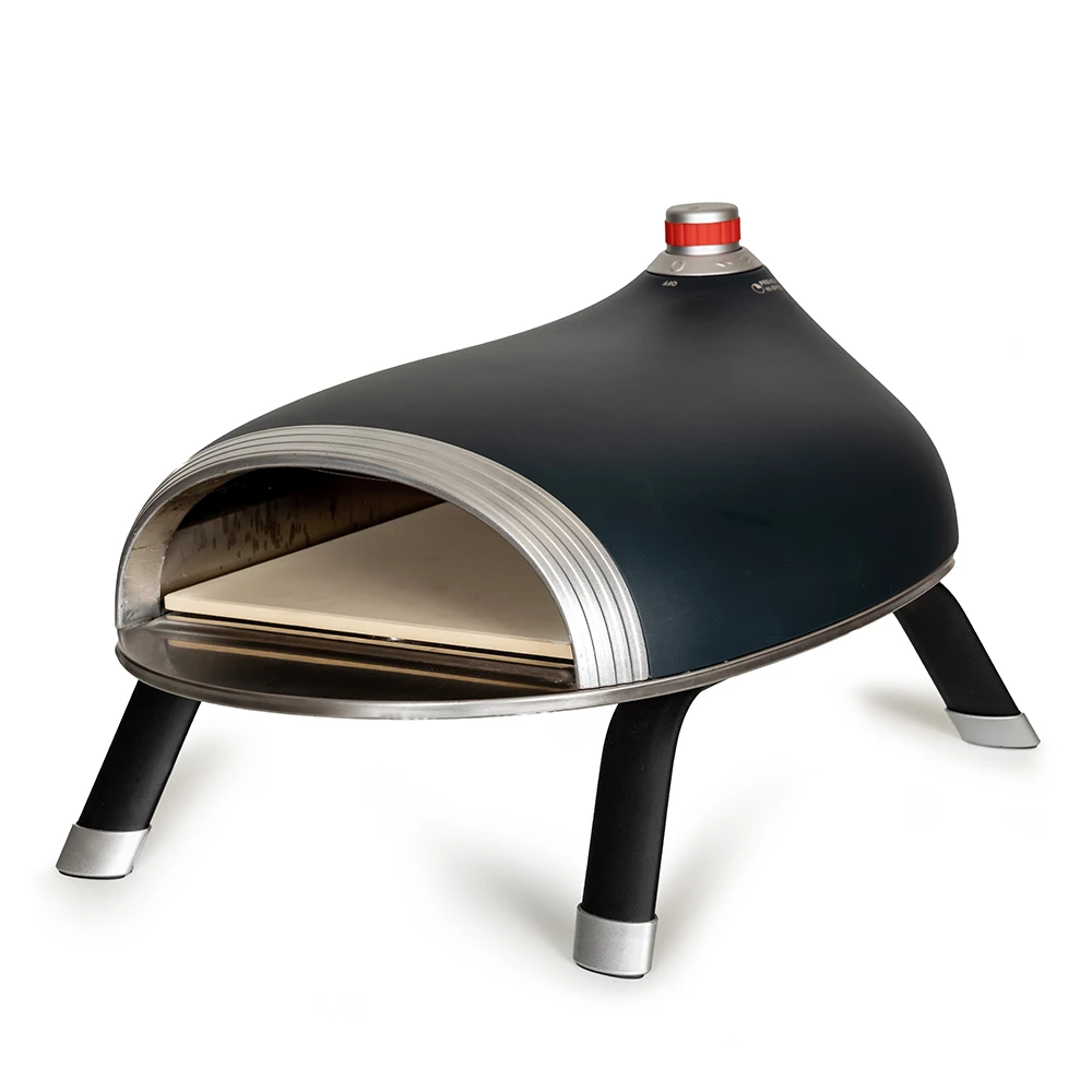 Delivita Diavolo Gas Pizza-oven Compleet Navy Blue 1 Delivita Diavolo Gas Pizza-oven Compleet Navy Blue