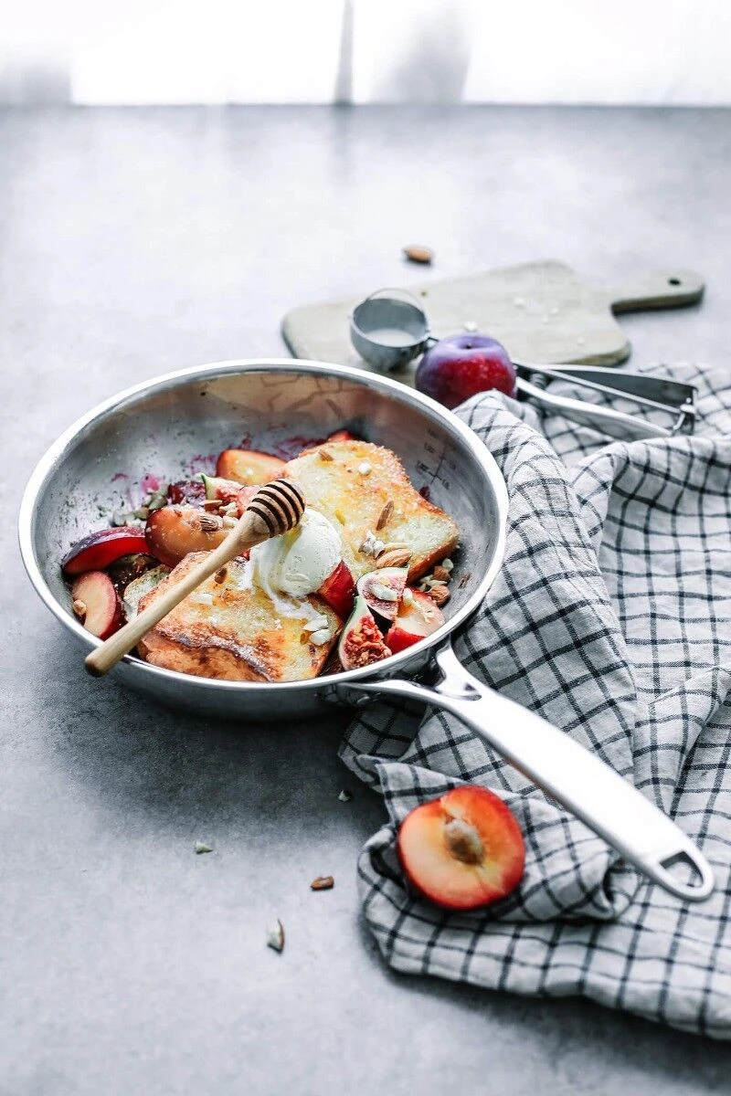 Cristel Castel'Pro Multiply Hoge Koekenpan ø 24 Cm Rvs 2 Cristel Castel'Pro Multiply Hoge Koekenpan ø 24 Cm Rvs - Afbeelding 2