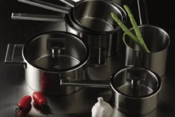 Cristel Strate Kookpan Met Glazen Deksel ø 16 Cm Rvs -Kamado Joe Verkoop cristel strate 6 1 8