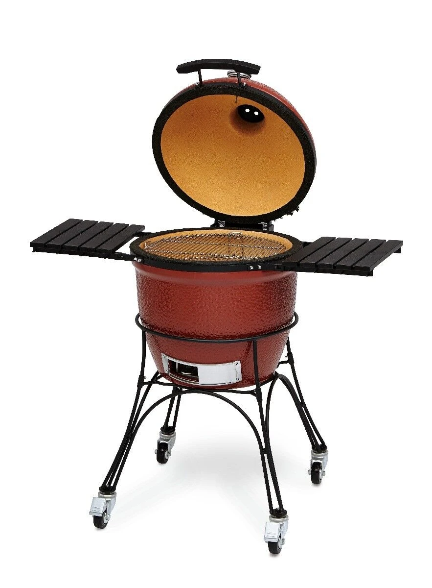 Kamado Joe Classic Barbecue Keramiek Rood 1 Kamado Joe Classic Barbecue Keramiek Rood