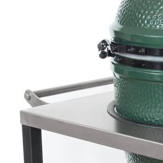 Big Green Egg Rvs Tafel Incl. Medium Barbecue 2 Big Green Egg Rvs Tafel Incl. Medium Barbecue - Afbeelding 2