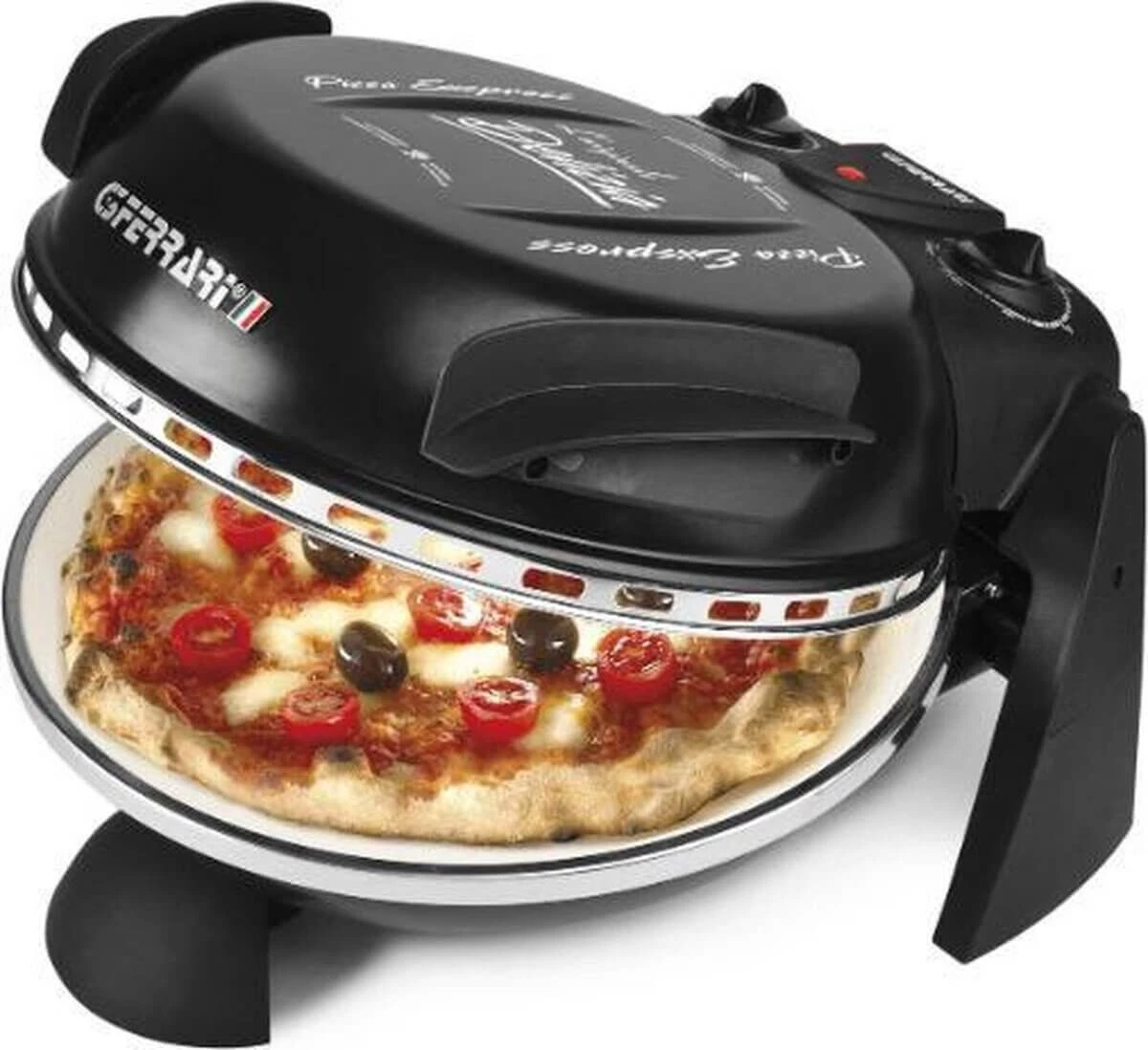 G3 Ferrari Delizia Pizzaoven ø 31 Cm Zwart 1 G3 Ferrari Delizia Pizzaoven ø 31 Cm Zwart