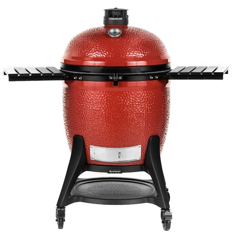 Kamado Joe Big Joe III Barbecue Keramiek Rood 2 Kamado Joe Big Joe III Barbecue Keramiek Rood - Afbeelding 2