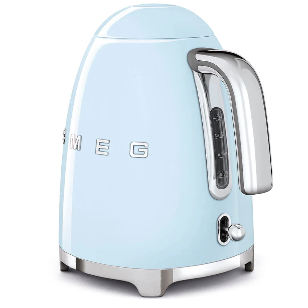 Smeg 50's Style Waterkoker 1,7 Liter Pastelblauw 3 Smeg 50's Style Waterkoker 1,7 Liter Pastelblauw - Afbeelding 3