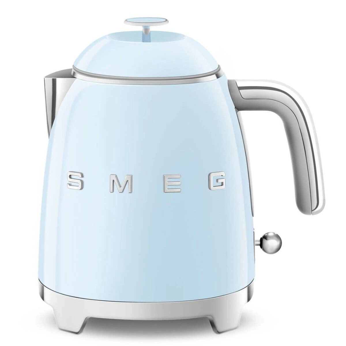 Smeg 50's Style Mini Waterkoker 800 Ml Staal Pastelblauw 1 Smeg 50's Style Mini Waterkoker 800 Ml Staal Pastelblauw