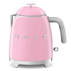 Smeg 50's Style Mini Waterkoker 800 Ml Staal Roze