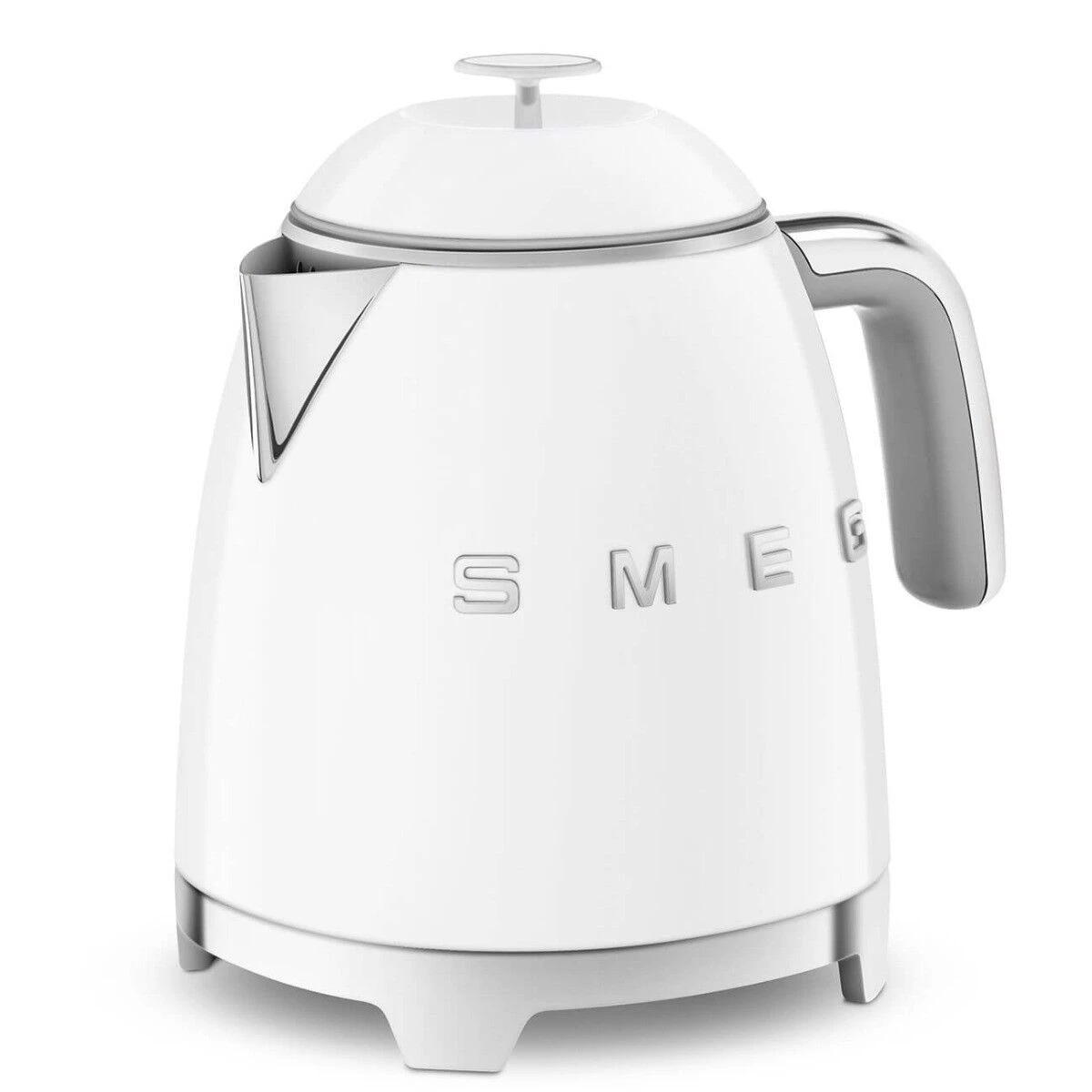 Smeg 50's Style Mini Waterkoker 800 Ml Staal Wit 2 Smeg 50's Style Mini Waterkoker 800 Ml Staal Wit - Afbeelding 2