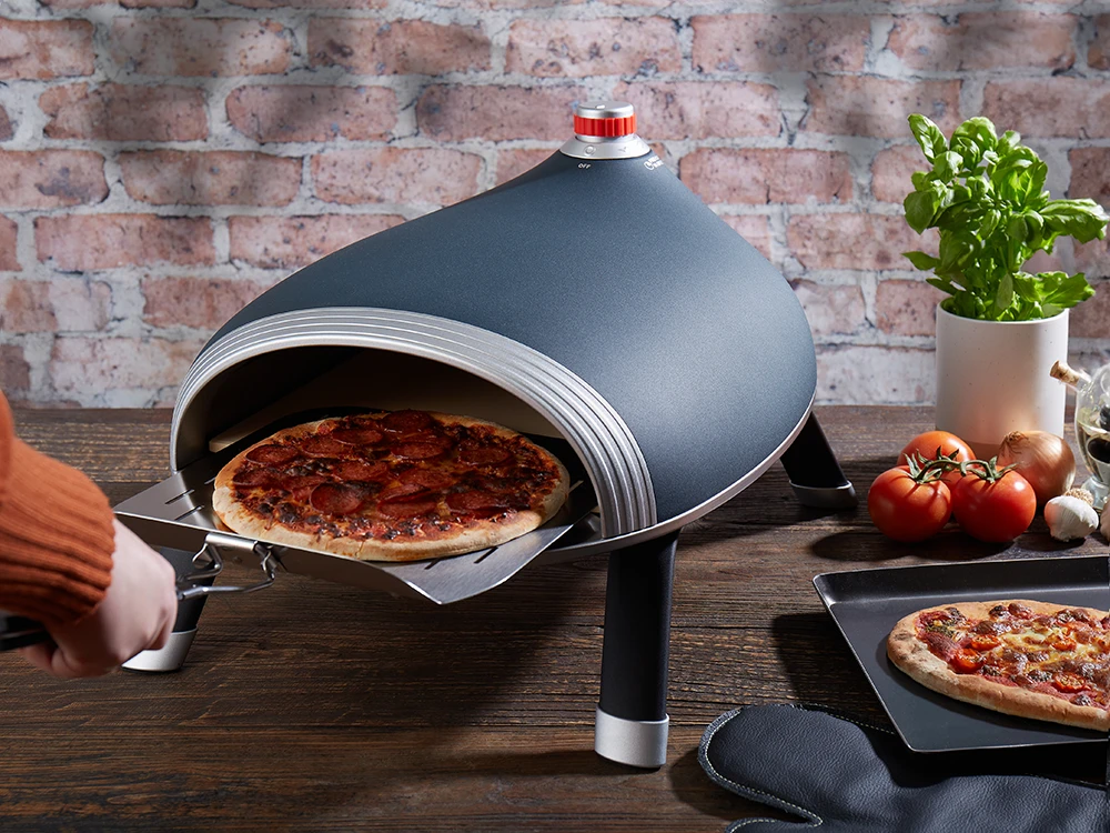 Delivita Diavolo Gas Pizza-oven Compleet Navy Blue 3 Delivita Diavolo Gas Pizza-oven Compleet Navy Blue - Afbeelding 3