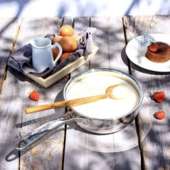 Cristel Castel'Pro Multiply Sauspan ø 18 Cm Rvs -Kamado Joe Verkoop ld creme anglaise castel pro 3 4 1