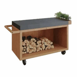 OFYR Mise En Place Table Corten 135 PRO Donkergrijs Keramiek