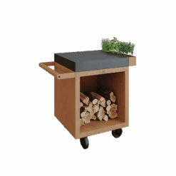 OFYR Mise En Place Table Corten 65 PRO Donkergrijs Keramiek