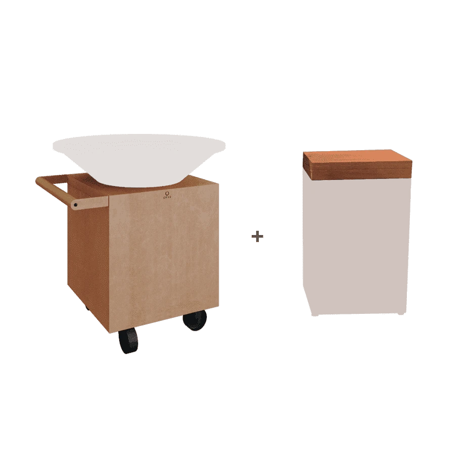 OFYR Classic 100 To PRO Upgrade Set Blok Teak Hout 1 OFYR Classic 100 To PRO Upgrade Set Blok Teak Hout