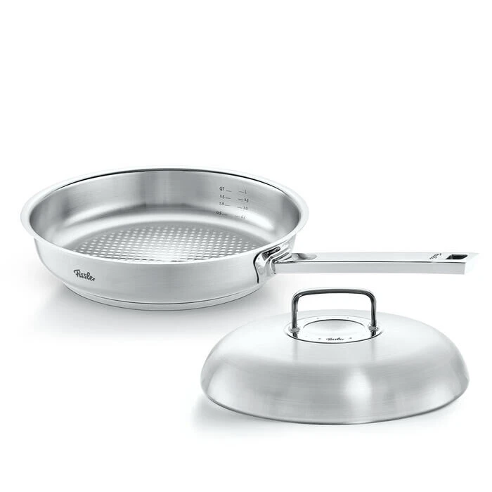 Fissler Original-profi Collection Koekenpan Met Gratis Deksel ø 28 Cm Rvs 1 Fissler Original-profi Collection Koekenpan Met Gratis Deksel ø 28 Cm Rvs