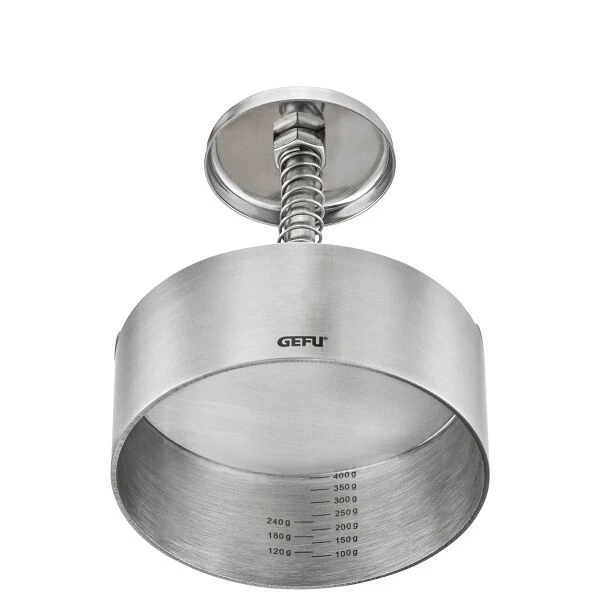 Gefu Patti Professionele Hamburgerpers ø 11,5 Cm Roestvrij Staal 2 Gefu Patti Professionele Hamburgerpers ø 11,5 Cm Roestvrij Staal - Afbeelding 2