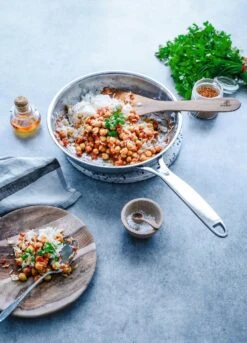 Cristel Castel'Pro Multiply Hoge Koekenpan ø 16 Cm Rvs -Kamado Joe Verkoop poele griottes