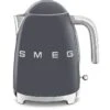 Smeg 50's Style Waterkoker 1,7 Liter Leigrijs