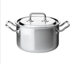 Spring Brigade Premium Kookpan Met Rvs Deksel ø 20 Cm Rvs