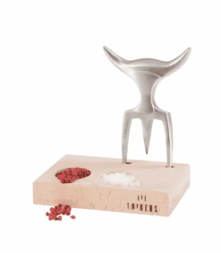 Tridens Vleesvork En Basis Geborsteld Rvs En Hout -Kamado Joe Verkoop tridens fork2