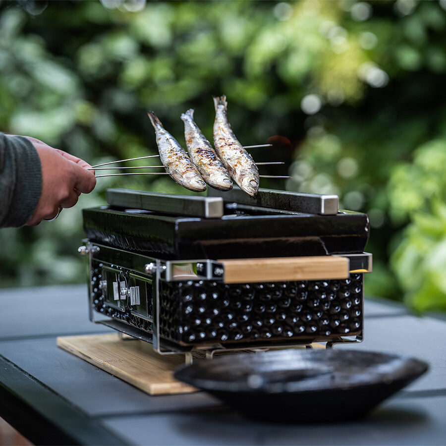 Kamado Joe Verkoop -Kamado Joe Verkoop YAKINIKU Rechthoekige Shichirin 4 BBQdirect